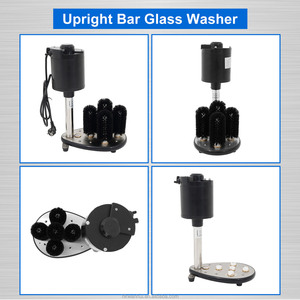 Lave-verre commercial électrique vertical à 5 brosses pour bar - Product Image 1