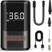 Pompe à air numérique automatique mini ABS 12V 150 PSI avec moniteur de pression des pneus pour voiture et moto – Vente chaude