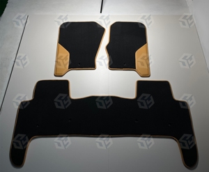 Ensemble complet de tapis de voiture en laine d'agneau de luxe, 100% laine d'Australie pure pour Land Rover Range Rover - Product Image 2