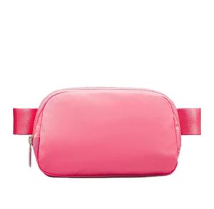 <b>Hot</b> Selling Unisex Mini Nylon Waterproof Belt Fanny Pack with Zipper Closure Custom Logo for Travel Pochete - Product Image 5