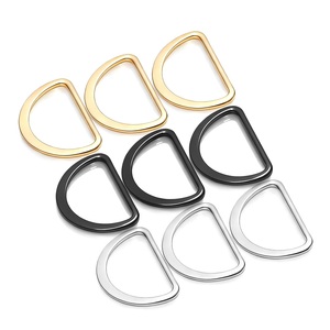 Wholesale Metal d ring Bag <b>Accessories</b> Parts <b>Handbag</b> Hardware D-Ring Metal D rings for <b>handbags</b> - Product Image 2