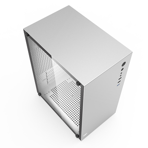 Soeyi High-End Business Office Mid Tower Aluminium Computerkast Met Gehard Glas Zijpaneel Voor Pc - Product Image 5