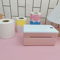 Imprimante thermique portable Marklife D100 pour les factures logistiques, imprimante d'étiquettes d'expédition sans fil, imprimante d'étiquettes thermiques pour codes-barres et logos