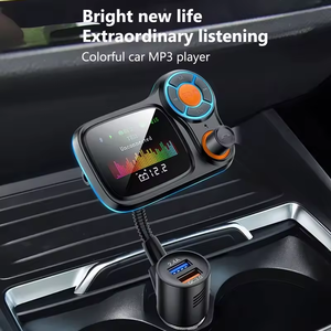 Lecteur Mp3 <span class=keywords><strong>Bluetooth</strong></span> pour <span class=keywords><strong>voiture</strong></span> <span class=keywords><strong>Kit</strong></span> <span class=keywords><strong>voiture</strong></span> Transmetteur FM mains libres sans fil BT5 Chargeur USB Moniteur LCD pour <span class=keywords><strong>voiture</strong></span> FM modulaire - Product Image 2