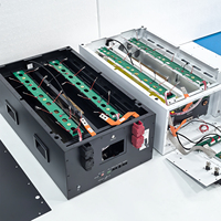 Stock Europe 16S 48V 51.2V 280Ah 314Ah pour onduleur avec BMS JK V19 et écran tactile 4.3 pouces, boîtier DIY pour pack de batteries LiFePO4