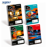 Cahier spirale A5 Philippines, 48 feuilles, 70 g/m², ligné, cahier scolaire, couverture personnalisée pour étudiants