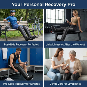 Sistema de Recuperación Deportiva Masajeador de Piernas Botas de Compresión de Aire para Circulación Sanguínea y Recuperación Rápida - Product Image 6