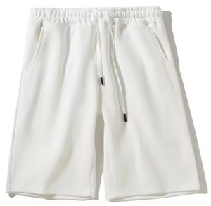 Pantalones cortos deportivos de verano para hombre con algodón transpirable, corte holgado y diseño de talla grande, ideales para un confort informal de cinco puntos. - Product Image 2