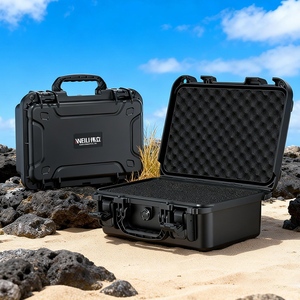 Étui de transport robuste en plastique PP pour armes à feu, boîte à outils professionnelle étanche, <span class=keywords><strong>valise</strong></span> de protection avec mousse - Product Image 4