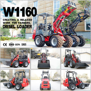 Europäischer Radlader-Hersteller CE EPA Dieselmotor Mini-Kompaktlader 4WD Traktor Frontlader kleiner Kompakt-Raupenlader - Product Image 2