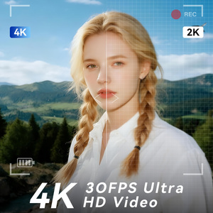 Meilleur rapport qualité-prix, <span class=keywords><strong>mini</strong></span> caméra numérique 4K, écran rotatif à 180 degrés, compacte, portable, pour la photographie, <span class=keywords><strong>mini</strong></span> caméra - Product Image 6