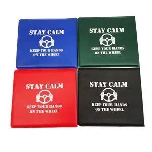 Wholesale pvc waterproof Car insurance pocket drivers license trade insurance with Car Insurance Sticker Holder