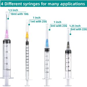 Seringue vétérinaire 5 ml, seringues et aiguilles médicales jetables Luer Lock Slip, fourniture d'usine - Product Image 2