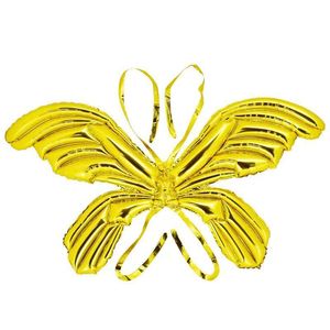 Palloncini Gonfiabili a Forma di Ala, Angeli in Foglio di Alluminio per Bambini, Farfalle Colorate per Mercatini Notturni, Adesivi Posteriori all'Ingrosso - Product Image 3