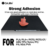 Para Bambu Lab X1/X1C/X1E/P1P/P1S/A1Build Placa de doble cara Impresión de cama térmica 257*257mm accesorios impresos en 3D