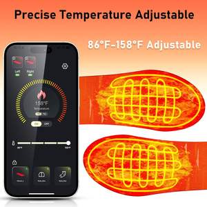 APP Controlado 5000mAh Recarregável Palmilhas Aquecidas Sports Entertainment Foot Warmer para Homens Mulheres para Caça Trabalho ao Ar Livre - Product Image 5