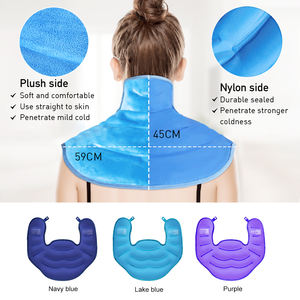 Grand emballage froid en gel réutilisable pour compresser la thérapie par le chaud et le froid pour soulager la douleur dans le haut du dos-Pack de thérapie par le chaud et le froid - Product Image 2