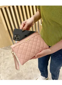 Bolso de Mano <span class=keywords><strong>Acolchado</strong></span> y Bordado para Mujer 2026, Bolso Cruzado Moderno y Portátil con Cierre de Cremallera para Otoño, Venta al Por Mayor de Fábrica - Product Image 5