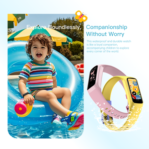 Pulsera Inteligente Wish3 para Niños, Monedas Virtuales, IP68, Actividad, Crecimiento, Frecuencia Cardíaca, Oxígeno en Sangre, Temperatura - Product Image 4