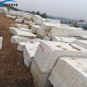 Fait de marbre blanc, blocs danse en marbre blanc de neige impérial, chine