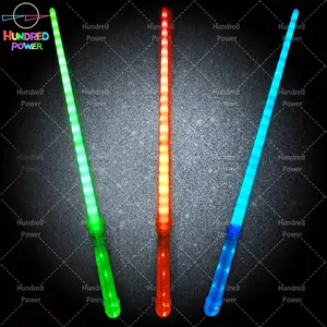 30 LEDs Säbel Teenager Metalls pielzeug Geschenk RGB Force Lichtschwert Farbwechsel mit Licht Sound Blaster Blitz auf Clash Light Säbel