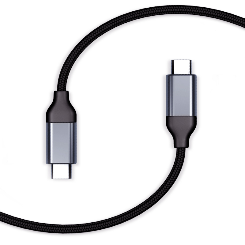 Заводской Оригинальный высокоскоростной кабель Usb 2,0 C к C type-c зарядка штекер-штекер и передача данных