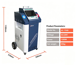 Nueva Llegada Máquina Totalmente Automática para Llenado y Recuperación <span class=keywords><strong>de</strong></span> Refrigerante <span class=keywords><strong>de</strong></span> <span class=keywords><strong>Aire</strong></span> <span class=keywords><strong>Acondicionado</strong></span> R134A o R1234YF para Mantenimiento <span class=keywords><strong>de</strong></span> Coches - Product Image 2