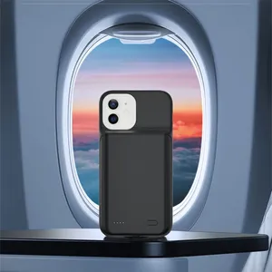 10000Mah boîtier de batterie intelligent pour <span class=keywords><strong>IPhone</strong></span> 13 13 <span class=keywords><strong>Pro</strong></span> <span class=keywords><strong>12</strong></span> Mini <span class=keywords><strong>12</strong></span> <span class=keywords><strong>Pro</strong></span> Max 12Pro chargeur de batterie étui d'alimentation banque couverture de téléphone - Product Image 5