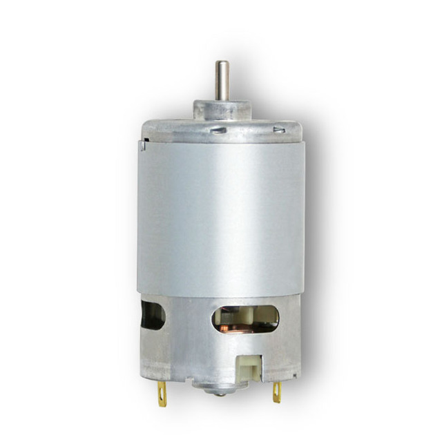 Factory Supply RS 550 Electric Motors 12v DC 24v Brush Motor with Permanent Magnet Construction Quiet Metal for Drill
