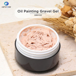 Roze Nagel Gipsen Gel Nagellak Olieverf Pravel Pel Zandsnijwerk Bouwer Vernis Reliëf Tekening Lijm Nail Art - Product Image 4