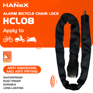 Équipement de vélo et de <span class=keywords><strong>moto</strong></span> de haute qualité, alarme <span class=keywords><strong>antivol</strong></span> électrique IP67, cadenas à chaîne pour vélo - Product Image 5