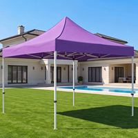 Tentes pliables durables, imperméables, coupe-vent, à double couche, pour salons professionnels et événements en plein air, toutes saisons