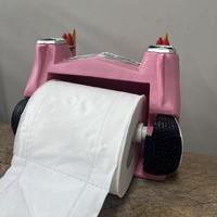 Porte-papier toilette américain en gros en stock, objet de décoration vintage pour voiture, salle de bain, garage, style West Coast