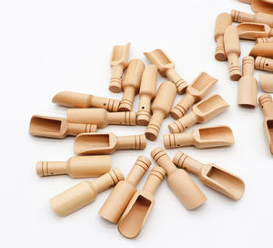 Mini bain japonais en bois, pour <span class=keywords><strong>sel</strong></span>, café, assaisonnement poudre d'épices, cuillère à cuillère - Product Image 3