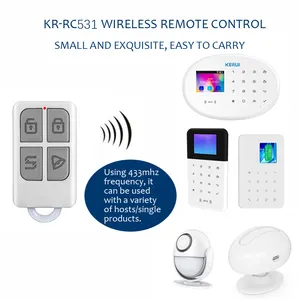 Telecomando Wireless RF 433MHZ compatibile con Host di allarme domestico/sensori e sirena autonomi