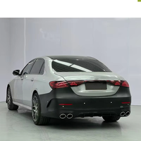 Upgrade Body Kit Mobil E Class W213 Tahun 2017-2022 ke W214 Tahun 2024 E63, Bumper Mobil E200 E300 W213 Lama ke Baru, Sistem Bodi Mobil