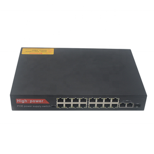 16 100Mbps + 2 Gigabit + 1sfp không tiêu chuẩn Ethernet chuyển đổi 24V/52V PoE 300W thụ động cung cấp điện tối đa 30W đầu ra PoE chuyển đổi - Product Image 4