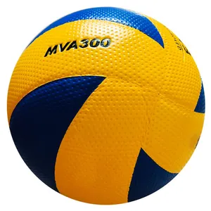 Pelota de voleibol de playa de colores, pelota de voleibol con estampado multicolor de Pvc para competición deportiva