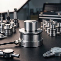 Capteur de force à haute capacité, cellule de pesage à profil bas de type anneau pour la compression et la torsion, pour la surveillance du poids des silos industriels