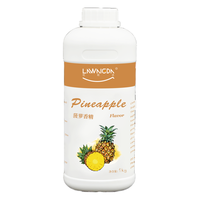 Concentré d'ananas de qualité alimentaire saveur liquide pour boissons gâteaux à la crème glacée tabac et usage industriel