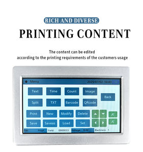 Impresora de Inyección de Tinta <span class=keywords><strong>SUMA</strong></span> Nueva con Boquilla de Espuma Térmica Automática, Tinta de Secado Rápido para Imprimir y Marcar Datos Variables, Fecha y Logotipo - Product Image 5