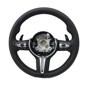 Bmw Steering <b>Wheel</b> Full Leather Black 3 <b>Spokes</b> For M5 F Series 2011-2018 - Product Image 2