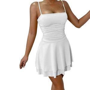 Vestidos Mini Halter Sexys de Color Sólido para Mujer, Personalizados OEM, de Alta Calidad, Nueva Llegada - Product Image 5