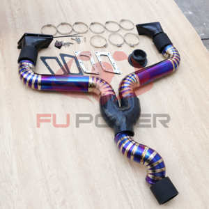 KIT DE ESCAPE TRASERO DUAL DE <span class=keywords><strong>2018</strong></span> + <span class=keywords><strong>RXT</strong></span>/GTX TODO DE 1/2 - Product Image 1