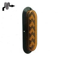 Perles de lampe Piranha 12V ambre 25, plaque électrolytique LED feu de position latéral pour camion remorque