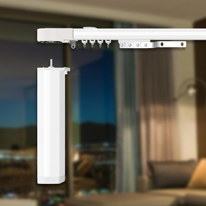 Electric Motorized Aluminum Alloy Balcony Smart <strong>Curtain</strong> Diver <strong>Kit</strong> Set DIY <strong>Wired</strong> KNX <strong>Curtain</strong> Blinds for Window 3.2m <strong>Curtain</strong> Rail - Product Image 3