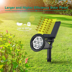 Luces Solares Ajustables para Exteriores, Impermeables IP65, Luces LED Solares para Jardín, Césped y Paisaje - Product Image 2
