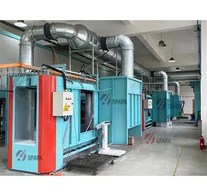 Horizontal Profile powder coating production line Gas Diesel Electric Electrostatic Powder Coating Batch Oven Powder Curing Oven