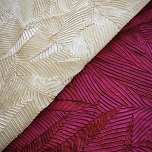 Tissu de soie spécial écrasé de vente directe d'usine pour les sacs à main et les vêtements mondains de dîner de pli - Product Image 2