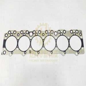 Прокладка головки блока цилиндров 6BG1 1 1-11141196-0 для EX200-5 экскаватора Isuzu <span class=keywords><strong>Hitachi</strong></span> <span class=keywords><strong>EX225</strong></span> ZX200 ZX210-5G прокладка головки двигателя - Product Image 1